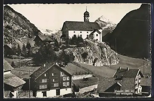 AK Wassen, Kirche und Windgälle