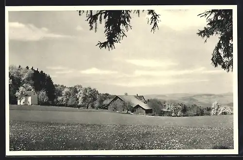 AK Bad Zurzach / Achenberg, Restaurant mit Loretto-Kapelle