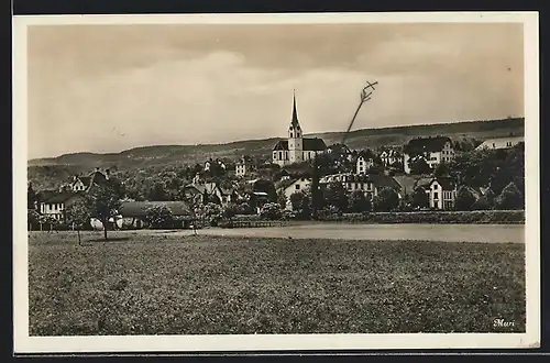 AK Muri, Ortspartie mit Kirche