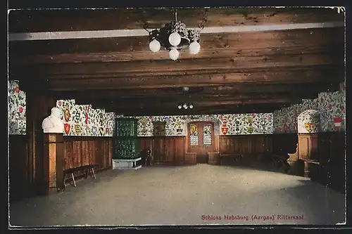 AK Habsburg, Schloss, Rittersaal