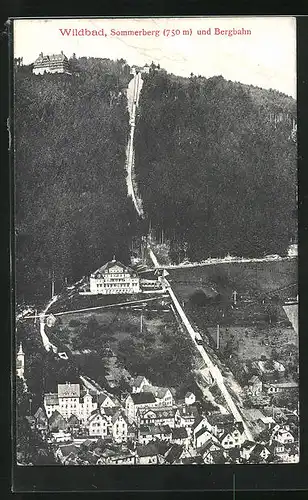 AK Wildbad, Sommerberg und Bergbahn