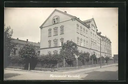 AK Warnsdorf / Varnsdorf, An der Marienanstalt