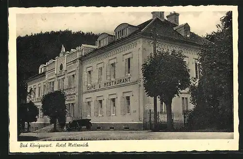 AK Bad Königswart, Hotel Metternich
