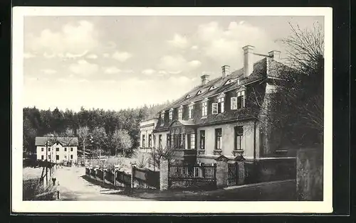 AK Liebauthal, Blick auf das Herrnhaus