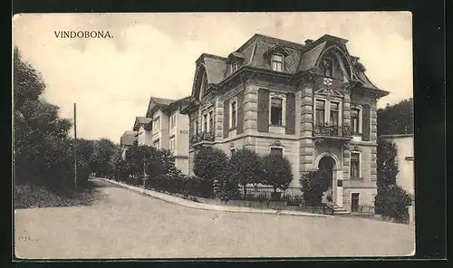 AK Marienbad, Villa Vindobona