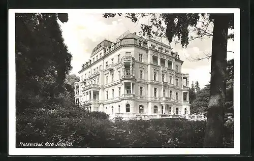 AK Franzensbad, Hotel Imperial