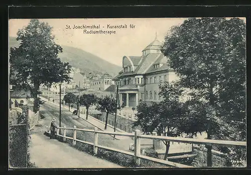 AK St. Joachimsthal, Kuranstalt für Radiumtherapie