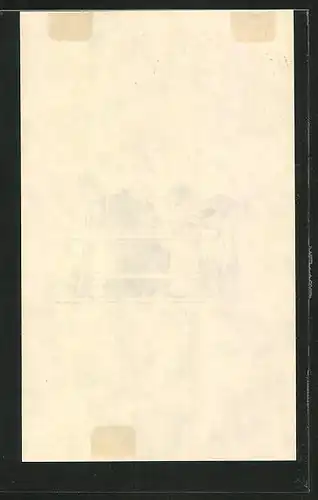 Exlibris von Roy van Nice für Leroy T. Goble, Harlekin & Mönch betrachten Buch