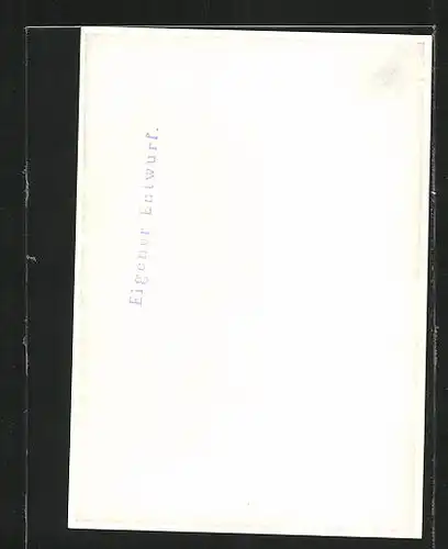 Exlibris von Ludwig Bassermann für Ludwig Bassermann, Privat-Bücherei-Bibliothek