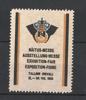 Reklamemarke Tallinn, Näitus-Messe 1926, Wappen