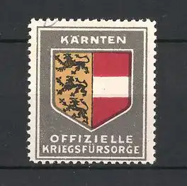 Reklamemarke Kärnten, Wappen des Kantons