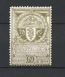 Reklamemarke Milano, Esposizione Filatelica 1906, Wappen