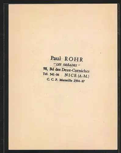 Exlibris von Antonio Haefeli, Mann auf Wappen mit Ritterhelm