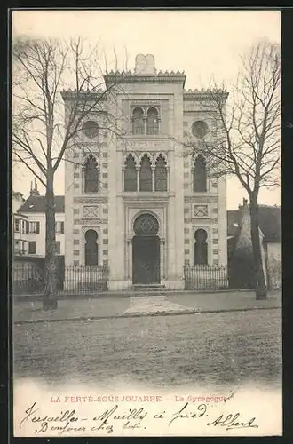 AK La Ferte-sous-Jouarre, Avant la Synagogue