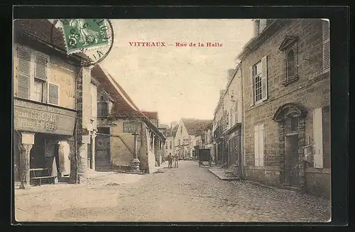 AK Vitteaux, Rue de la Halle