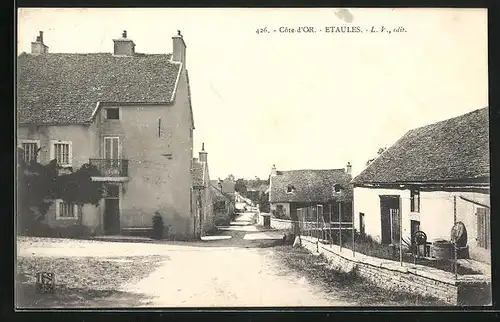 AK Etaules, Une Rue