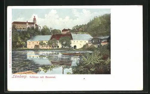 AK Lämberg, Schloss mit Brauerei
