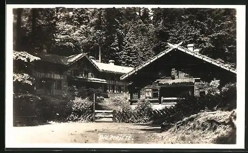 AK Dittersbach / Jetrichovice, Gasthaus Balzhütte