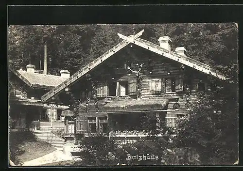 AK Dittersbach / Jetrichovice, Gasthaus Balzhütte