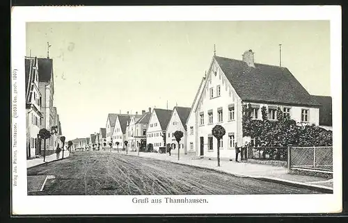 AK Thannhausen, Blick in den Ort