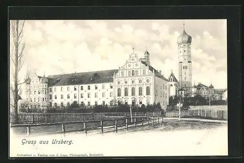 AK Ursberg, Blick zum Kloster