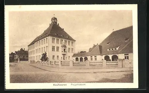 AK Kaufbeuren, Sicht auf das Progymnasium