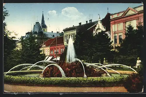 AK Kosice, Springbrunnen