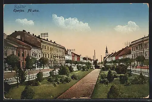 AK Eperjes, Fö utca