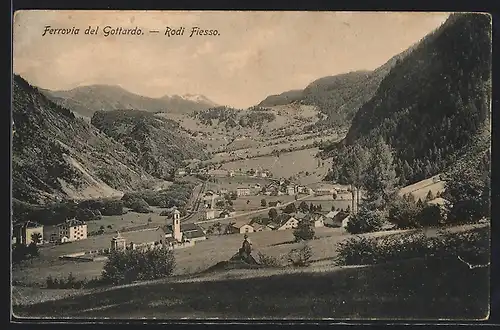 AK Rodi Fiesso, Panorama, Ferrovia del Gottardo