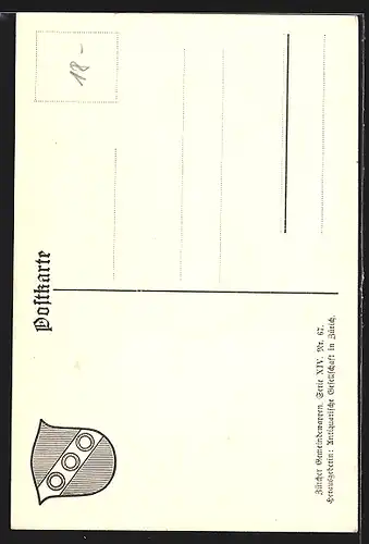 Künstler-AK Turbenthal, Wappen