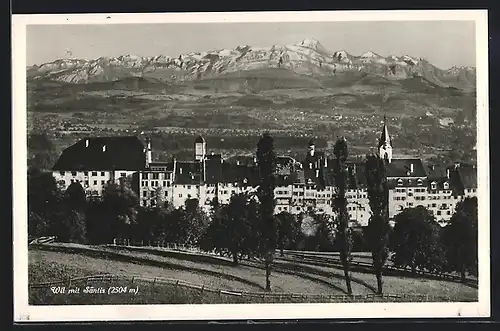 AK Wil, Ortspartie mit Säntis