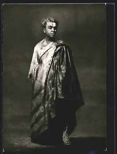 AK Bayreuth, Bayreuther Festspiele 1960, Schauspieler Gerhard Stolze als Loge