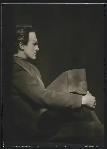 AK Bayreuth, Bayreuther Festspiele 1958, Schauspieler Erik Saedén als Kurwenal