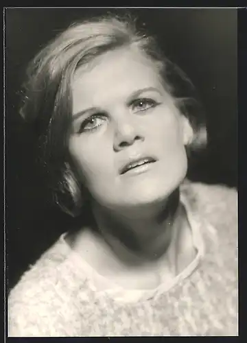 AK Bayreuth, Festspiele 1965, Schauspielerin Anja Silja als Senta