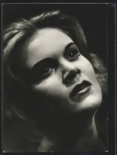 AK Bayreuth, Bayreuther Festspiele 1961, Schauspielerin Anja Silja als Senta