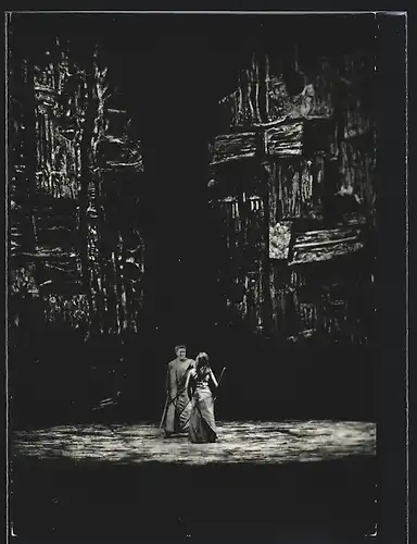 AK Bayreuth, Bayreuther Festspiele 1965, Szene aus Die Walküre, II. Akt