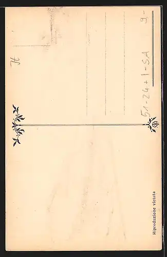 AK S. Antioco, Costumi Sardi, Suonatore di Launeddas, Italienischer Flötenspieler