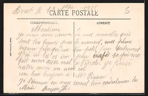 AK Brest, Le Port Militaire, Le Pont Transbourdeur