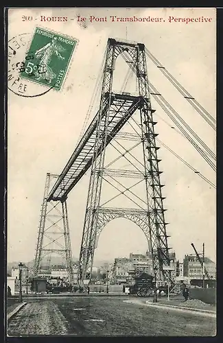 AK Rouen, Le Pont Transbordeur