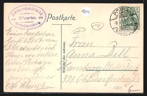 AK Porta Westfalica, Ortsansicht