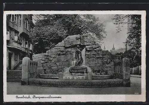 AK Osnabrück, Bergmannsbrunnen