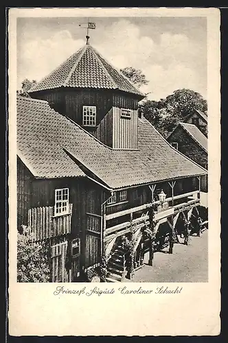 AK Clausthal-Zellerfeld, Heimatmuseum, Prinzess Augusta Carolina-Schacht