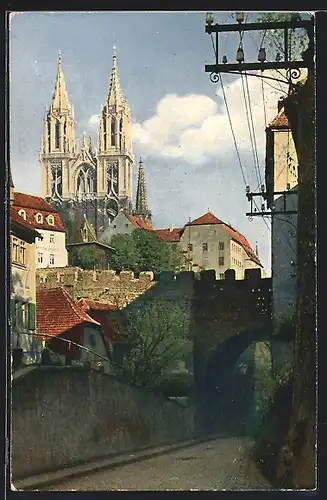 AK Meissen, Hohlweg, Kirche