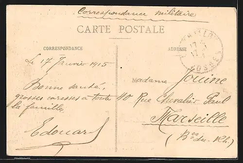 AK Bussang, le Tunnel, Soldaten vor dem Tunnel