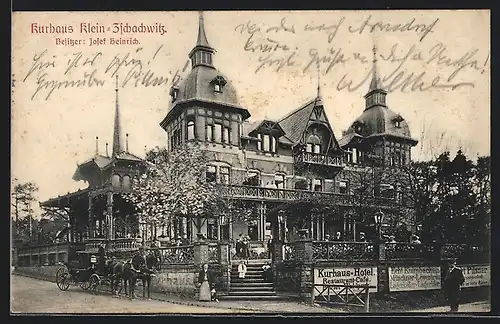 AK Kleinzschachwitz, Hotel-Kurhaus von Josef Heinrich