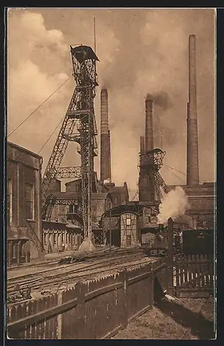 AK Essen, Kohle Zeche Victoria-Mathias