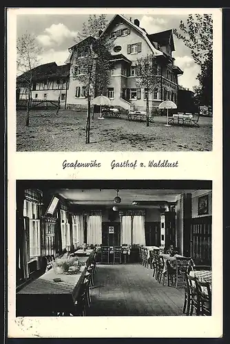 AK Grafenwöhr, Gasthof z. Waldlust