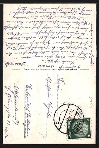 AK Grafenwöhr, Gasthof z. Waldlust