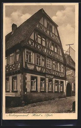 AK Neckargemünd, Hotel zur Pfalz