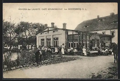 AK Seidenberg /O.-L., Cafe Grundmühle